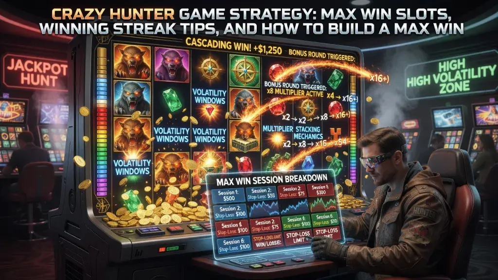 Crazy Hunter Game Strategy: Max Win Slots, Winning Streak Tips, and How to Build a Max Win